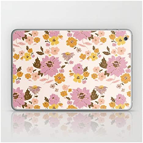 Prairie Floral by Alison Janssen on Laptop Skin е Съвместим с MacBook 15, MacBook Pro Retina