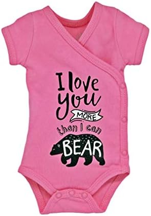 Organic Micro Preemie Baby Girl or Boy Clothes-Onesie(s)- I Love You More... ОТДЕЛЕНИЕ медицинска сестра Approved Clothing Cotton Candy Pink