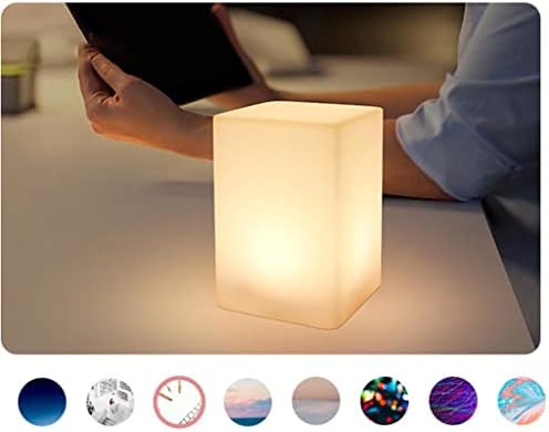 Baoblaze Night Light/различни цветове/Подарък/RGB/Регулируема Приложението Music Ритъм Standing Smart Light Dimmable Floor