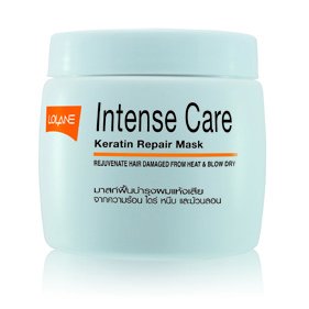 Lolane Intensive Care Keratin Repair Mask Подмладява косата, повредени от студ и изсушаване със сешоар 200 г.
