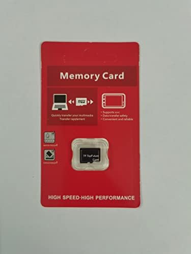 Нов TF.TopFuture microSD карта: 32GB Карта без адаптер за камера, Wyze Cam, Камера за сигурност, Roku, Full HD Видео запис,