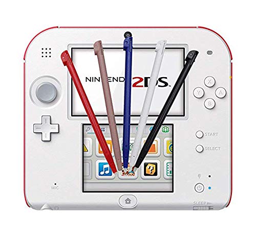 10 Бр. Stylus писалка за Nintendo 2DS - COCOTOP Съвместим слот на слот за Подмяна на конзола на Пластмасовия Стилус Сензорна писалка за 2DS - Color Mix (10 бр)