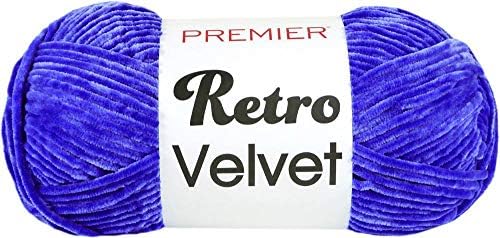 Premier Yarns Retro Velvet-Кобалт