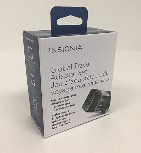 Insignia 5-Piece adapter plug set (NS-TAPS5-C)