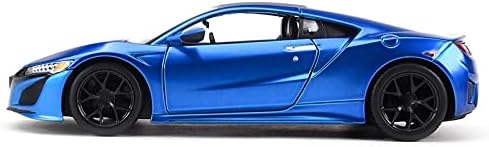 CHENRONG Alloy Car Toy 1:24 for A CURA for NSX 2018 Simulation Alloy Car Model Static Diecast Toys превозни средства Collectible Decorations (Color : Blue)