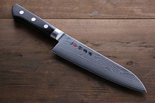 Vg10 33 Слоя Дамаск Santoku Универсален Японски готвач Нож 180 мм Pakka Дървена Дръжка От TTKing
