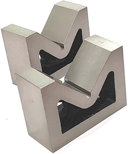 Темперирано Каста Желязо v Блок Двойка (52 x 38 x 25 мм (2 инча))