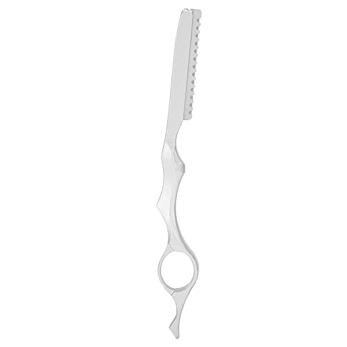 Подстригване на Косата, за Стайлинг на Коса Нож За Изтъняване на Косата Нож За Изтъняване на Косата Ножица За Подстригване на Коса Ножици за Дома за салон(сребро)