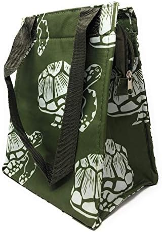 Хавайски Малко Изолирано чанта за обяд 11.5 L x 6.5 W x 9 H с 9 двойни дръжки