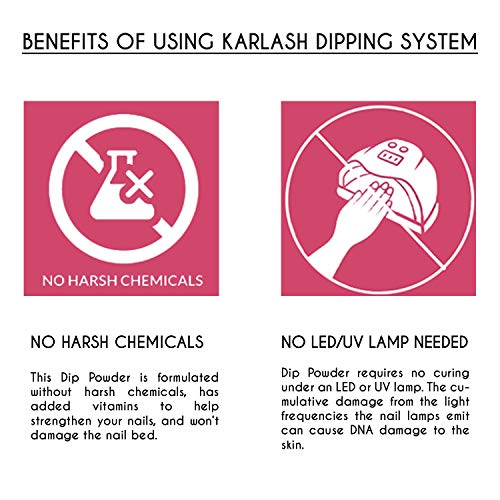 Karlash Gel Base DIP Powder System Зареждане 2 унции (активатор на стъпка 3)
