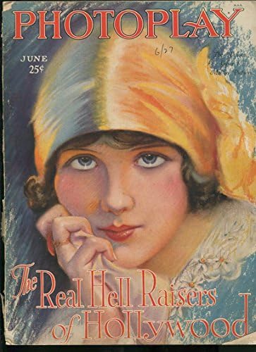 PHOTOPLAY ЮНИ 1927-delores del rio-marion davies-mary брайън-hollywood magazine