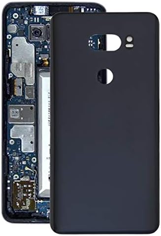 Задната част на кутията на батерията YANGJIAN за LG V35 ThinQ(черен) (Цвят : сребрист)