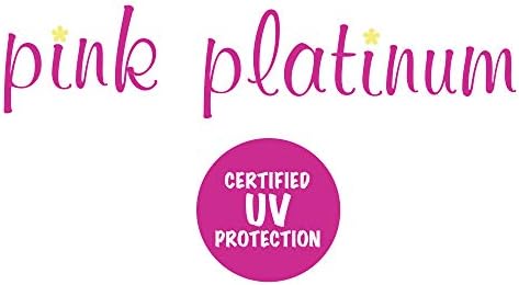 Pink Platinum Baby Girls' Bathing Suit - 2 Pack UPF 50+ едно Парче бански (Бебе/Дете)