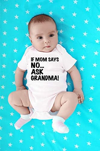 Ако майка ти казва, че не, Попитайте баба си - Смешно-Скоро да бъде Баба - Сладък Младенческий едно Парче Детски Боди