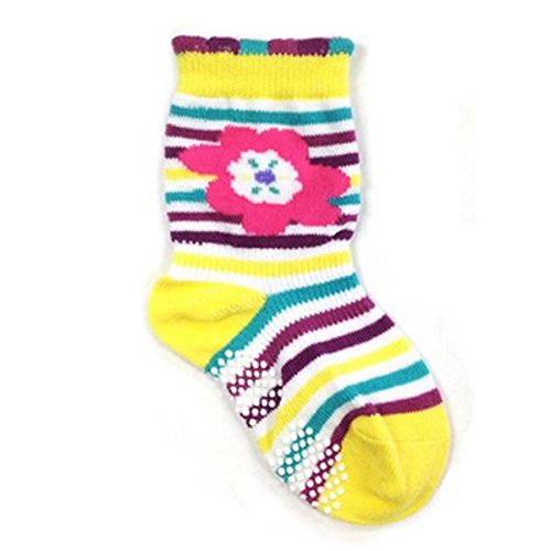 Wrapables Peek A Boo Animal Нескользящие Чорапи за деца (набор от 6), Малки