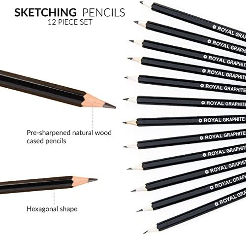 Royal & Langnickel SPEN-12 Essentials Комплект моливи за рисуване, 12 теми