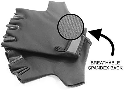 Спортни ръкавици DMP Lëather черен цвят, с мека длан. Идеален за фитнес, упражнения, гребане, каране на колело, пауэрлифтинга
