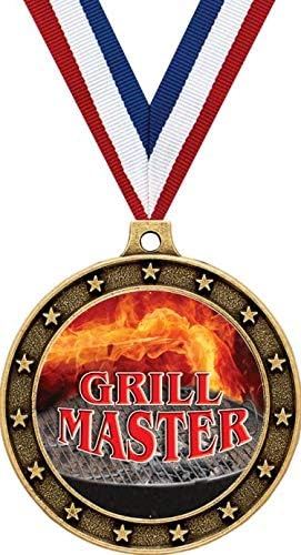 Златни медали Майстор на скара - 2.5 Grilling Cook-Off Награда Medals