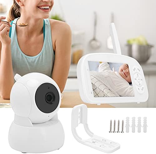 Baby Security Camera, Baby Monitor Security Camera Wireless Baby Monitor 110‑240V 90° Вертикално въртене Baby Monitor,