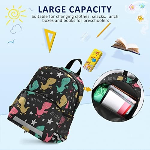 Бебе Динозавър Rex Mini Backpack Чантата за деца деца на възраст от 2 до 6 години, естетичен и практичен раница с нагрудной