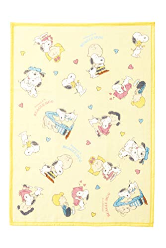 Nishikawa Living Made in Japan Снупи бебешки одеяла SP Hug pattern 85~115 см