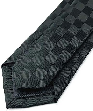 Тънка Копринена Вратовръзка за Мъжете Тъкани Жакард Шарени Бизнес Сватбени Тесни Вратовръзки