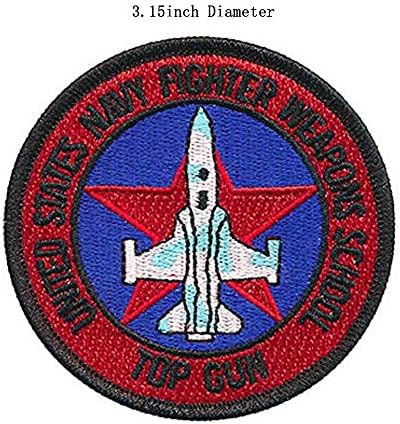 Top Gun Patches United Sates Флот Изтребител Weapons School, Американски Флаг, CV-61 USS Ranger 100 Centurion, Tom Cat,