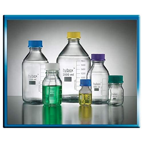 Benchmark Scientific Hybex B3000-500 Боросиликатное стъкло Градуированная бутилка за съхранение на превозвача с полипропиленова