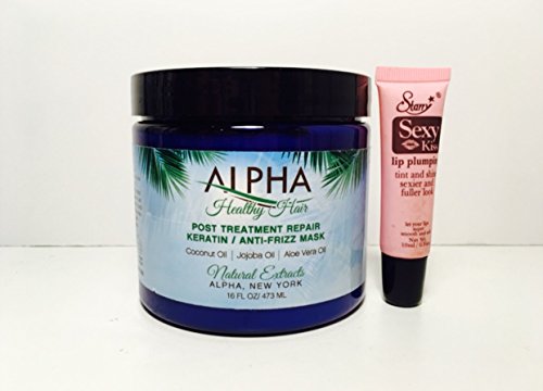 Alpha By Salvatore Healthy Hair Post Keratin Treatment Repair/Anti Пръскам Mask 16 Течни унции/473 млFree Starry Sexy