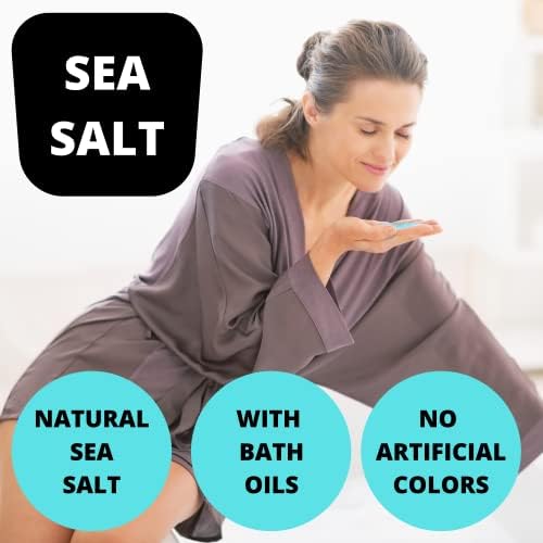 Black Canyon Мандарина & Лили Scented Sea Salt Bath Soak, Банка 24 грама