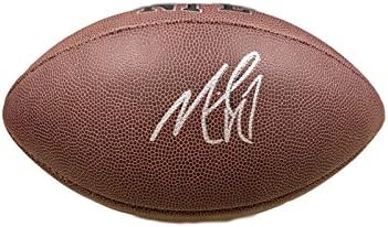 Майкъл Майк Вик Wilson Nfl Signed Football JSA - Футболни топки с автографи