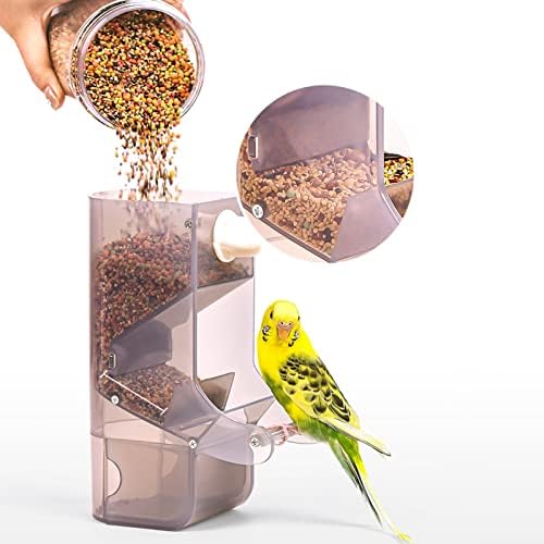 Липсата на приток на семена от птици за разделяне на Клетки,Станция за захранване на Системи за хранене на Папагал Автоматично