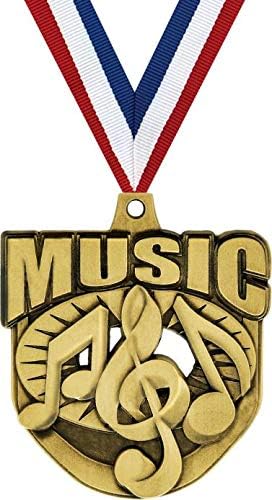 Музикални медали - 2 Златното първото място Ecliptic Medal Awards Prime