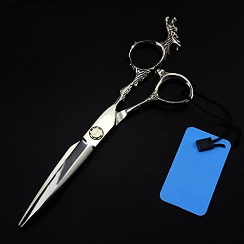 YIBANG-DZSW Ножици За Подстригване Професионален Професионални Фризьорски Ножици, Носещи Спирални Ножици Фризьорски салон
