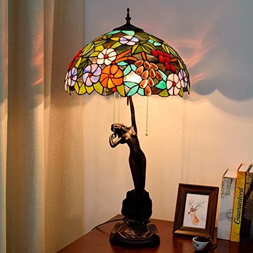 Raxinbang Настолна Лампа Креативна Хол, Спалня, Кабинет Престижно Модерна Цветна Глазурованная Лампа Настолна лампа