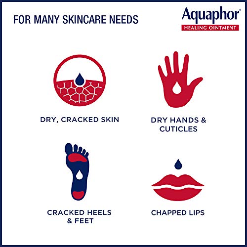 Aquaphor Healing Мехлем - Защитно средство за суха напукана кожа на Ръцете, петите, лактите - банка 3,5 грама (опаковка