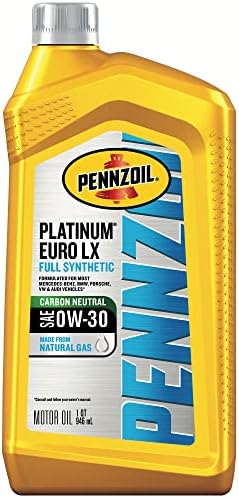 Моторно масло Pennzoil Platinum Euro LX Full Synthetic 0W-30 (1 литър корпус 6)