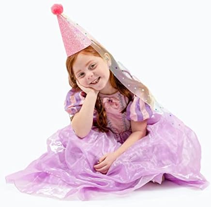 MY LITTLE J Фея Party Hat for Child Birthday Party Event Доставки, Princess Cone Шапка