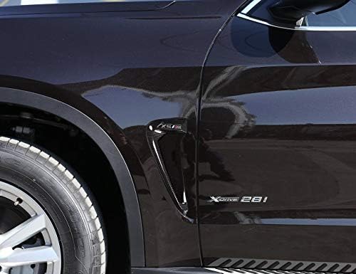 ABS Xdrive Въглеродни Влакна Хрилете на Акула Странично Украса Крило Вентилационна Покритие за X5 F15 X5M F85 14-17
