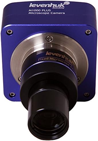 Цифров фотоапарат Levenhuk M1000 Plus за микроскопи, идва с необходимия софтуер (съвместими с Mac, Linux, и Windows)