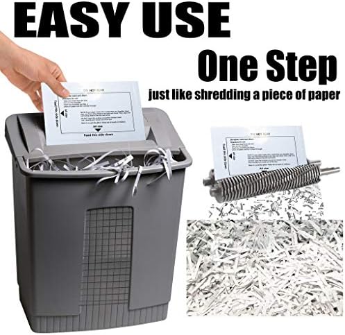Shredder Lubricant Sheets & Cross-Cut Paper Shredder (8)