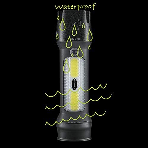 FLATEYE Акумулаторна лампа FRL-2100 High Performance UNROUND Flashlight Cree LED Multi Position Waterproof & Shockproof