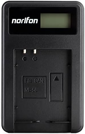 NB-5L LCD дисплей USB зарядно устройство за Canon PowerShot SD880 is, SD850 is, SD870 is, SD800 is, SD970 is, SD990 is, SD950 is, SD900, SX230 HS, S110, digital IXUS 980 is, 960 is Камера и още много други