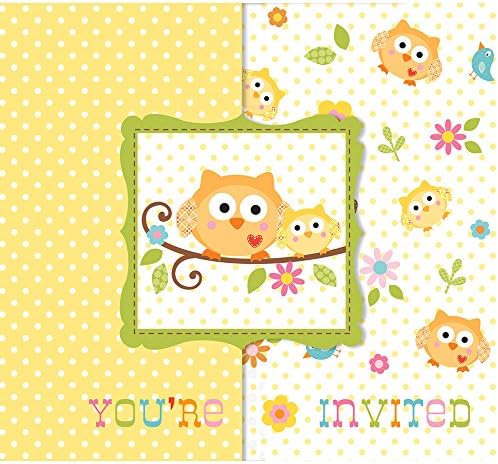 Творческо Преобразуване На Happi Tree Sweet Baby Party Invitations, Multicolor