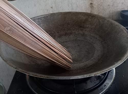 Plai Na Bamboo Wok Cleaning Brush Scrub Кухня Tools Supply Skillet Пан, 11.5 Inch