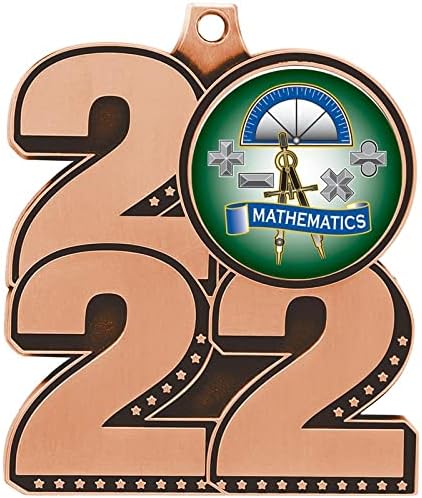 2.25 2022 Математика Бронзови медали и трофеи, Математика 2022 Medal Awards Prime