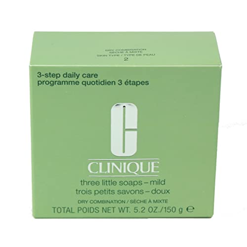 Clinique 3 Малко сапун - Меко 3x50g