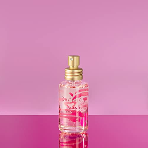 Pacifica Beauty, Island Vanilla Perfume Spray + Island Vanilla Hair Perfume & Body Spray, Комплекти Аромати, Нотки на