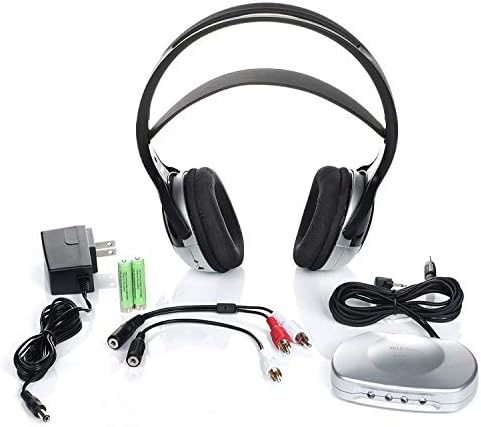Слушалки слушател J3 TV920 Акумулаторни Беспроволочные Ультракрасные за система за слушане на ТВ | Cordless Over Ear Headphone