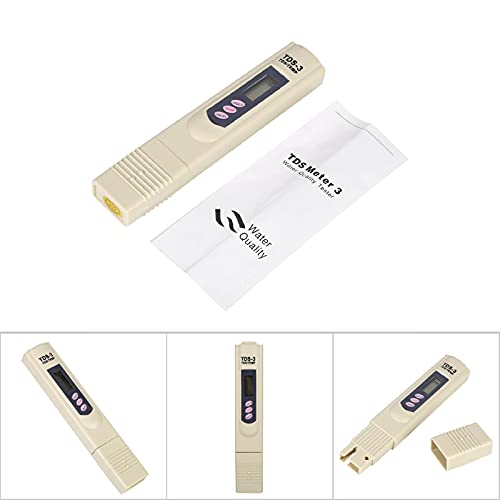 Pen Purity Filter, Auto-Off Function Digital LCD Water Quality Testing TDS Метър Тестер 0-9999 PPM Temp Portable for Water